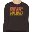 Women Belong in House & Senate Women's Long Sleeve