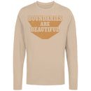Boundaries Self Motivation Quote Women's Long Sleeve