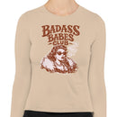 Badass Babes Club Retro Art Women's Long Sleeve Shirt