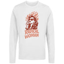 Radical Woman Retro Flames Women's Long Sleeve Tee