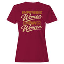 Empowered Women Quote Women's T-shirt