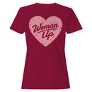 Woman Up Motivational Graphic Women's T-shirt