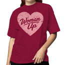 Woman Up Motivational Graphic Women's T-shirt