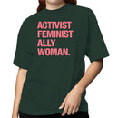 Feminist Ally Activist Art Women's T-shirt