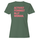 Feminist Ally Activist Women's T-shirt