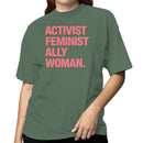 Feminist Ally Activist Women's T-shirt