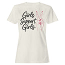 Girls Support Girls Girl Power Women's T-shirt