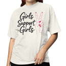 Girls Support Girls Girl Power Women's T-shirt