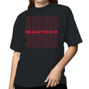 Release The Files Bold Red Text Women's T-shirt