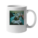 Relaxed Sloth Bubble Tea Unisex Mug
