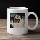 Cute Pug Relaxing Weird Animals Unisex Mug