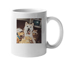 Retro Dog Snack Attack Unisex Mug