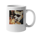 Dog in Sunglasses Unisex Mug