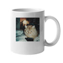 Cozy Cat Weird Animal Night Unisex Mug