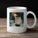 Cozy Cat Weird Animal Night Unisex Mug