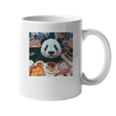 Panda Enjoys Dim Sum Feast Unisex Mug