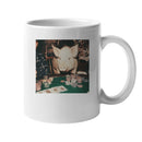 Poker Playing Pig Unisex Mug