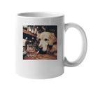 Melancholy Dog at Whiskey Bar Unisex Mug