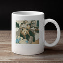 Bear Relaxing in Messy Room Unisex Mug