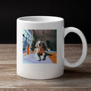 Golden Retriever Yoga Morning Sun Unisex Mug