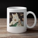 Husky Poker Night Funny Dog Unisex Mug