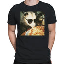 Opossum Eating Pizza Men's T-shirt