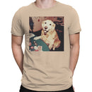 Poker Dog Retro Casino Art Men's T-shirt