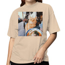 Orange Cat Noodle Soup Women's T-shirt