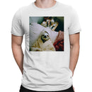 Relaxing Spa Day Sloth in Robe Men's T-shirt