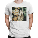Sloth Tower of Donuts Men's T-shirt