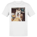 Retro Dog Snack Attack Men's T-shirt