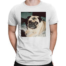 Cute Pug Relaxing Weird Animals Men's T-shirt