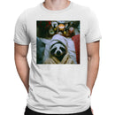 Relaxing Spa Day Raccoon Men's T-shirt