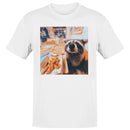 Hungry Raccoon Pizza Feast Men's T-shirt