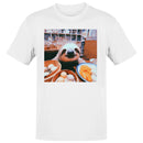 Sloth Enjoying Dumplings Men's T-shirt