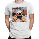 Sloth Enjoying Dumplings Men's T-shirt