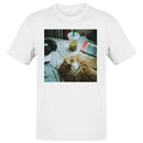 Cozy Cat Bubble Tea & Books Men's T-shirt