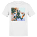 Yoga Raccoon Relaxation Ready Men's T-shirt