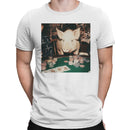 Poker Playing Pig Men's T-shirt