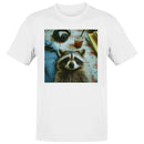 Cute Raccoon Cozy Vibes Men's T-shirt