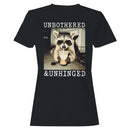 Unbothered Raccoon Meme Women's T-shirt