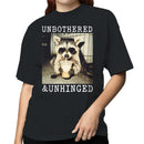 Unbothered Raccoon Meme Women's T-shirt