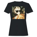Opossum Eating Pizza Women's T-shirt