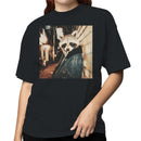 Urban Raccoon Nightlife Women's T-shirt