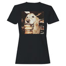 Golden Retriever Chocolate Donuts Women's T-shirt