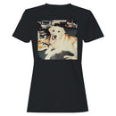 Golden Retriever Snack Retro Vibes Women's T-shirt