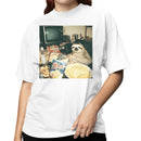 Sloth Retro Snack Time Women's T-shirt
