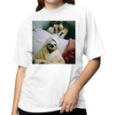 Relaxing Spa Day Sloth in Robe Women's T-shirt
