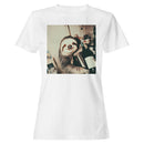 Party Sloth Giant Wine Women's T-shirt