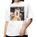 Retro Dog Snack Attack Women's T-shirt